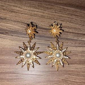 NWOT Sugarfix by Baublebar Starburst Earrings
